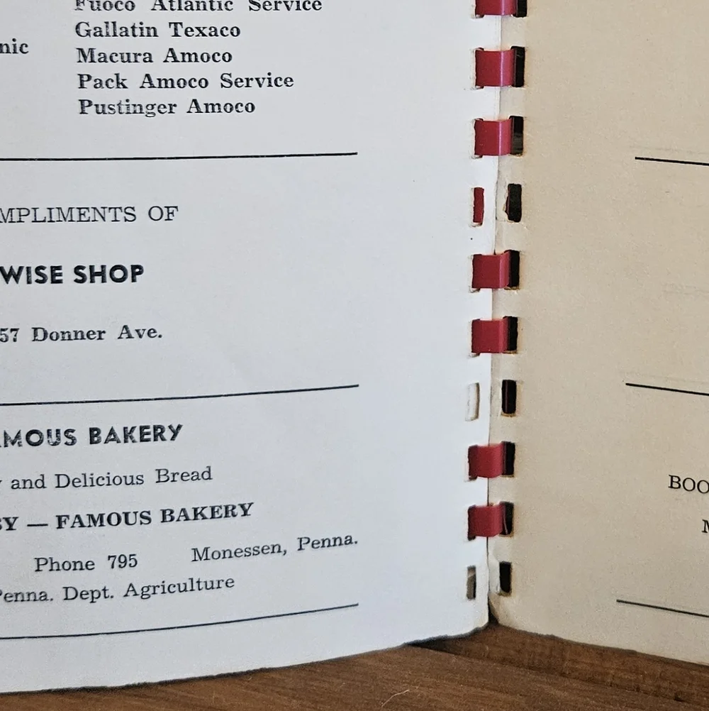 1950's Vintage Recipe Road Cookbook - Picture 5 of 7